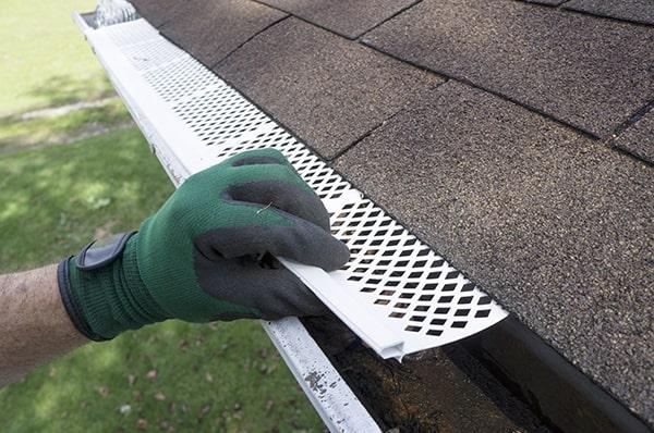 gutter guards can help prevent pests such as birds, rodents, and insects from nesting in the gutters